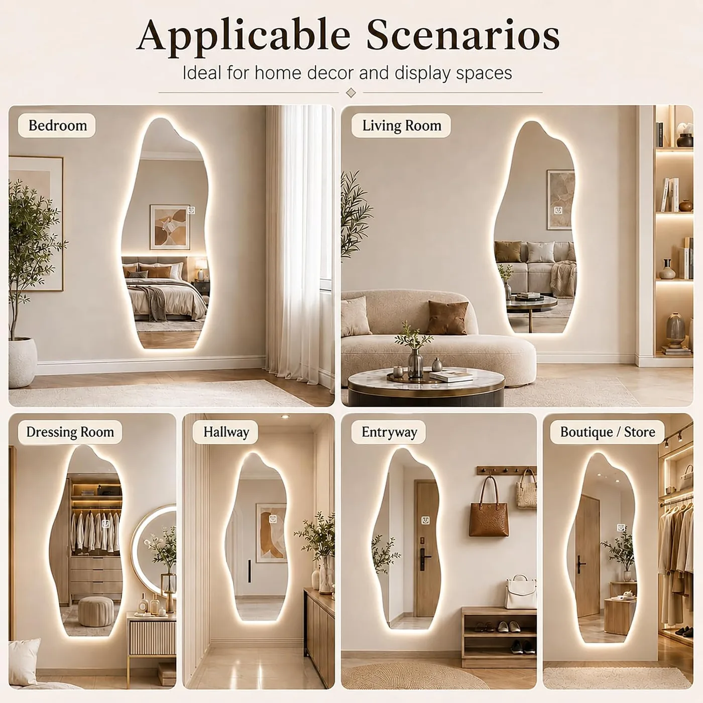Dolphin LED Mirror — view 5