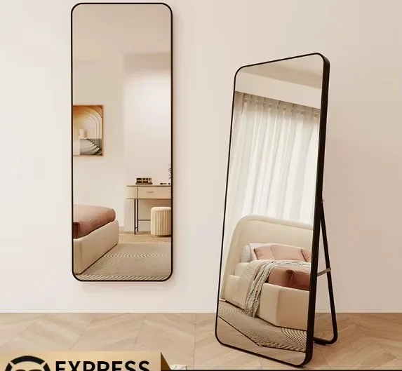 2815 Rounded-Corner Floor Mirror