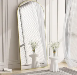 2815 Semicircular-Top Floor Mirror — view 8