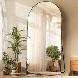 2815 Semicircular-Top Floor Mirror — view 9