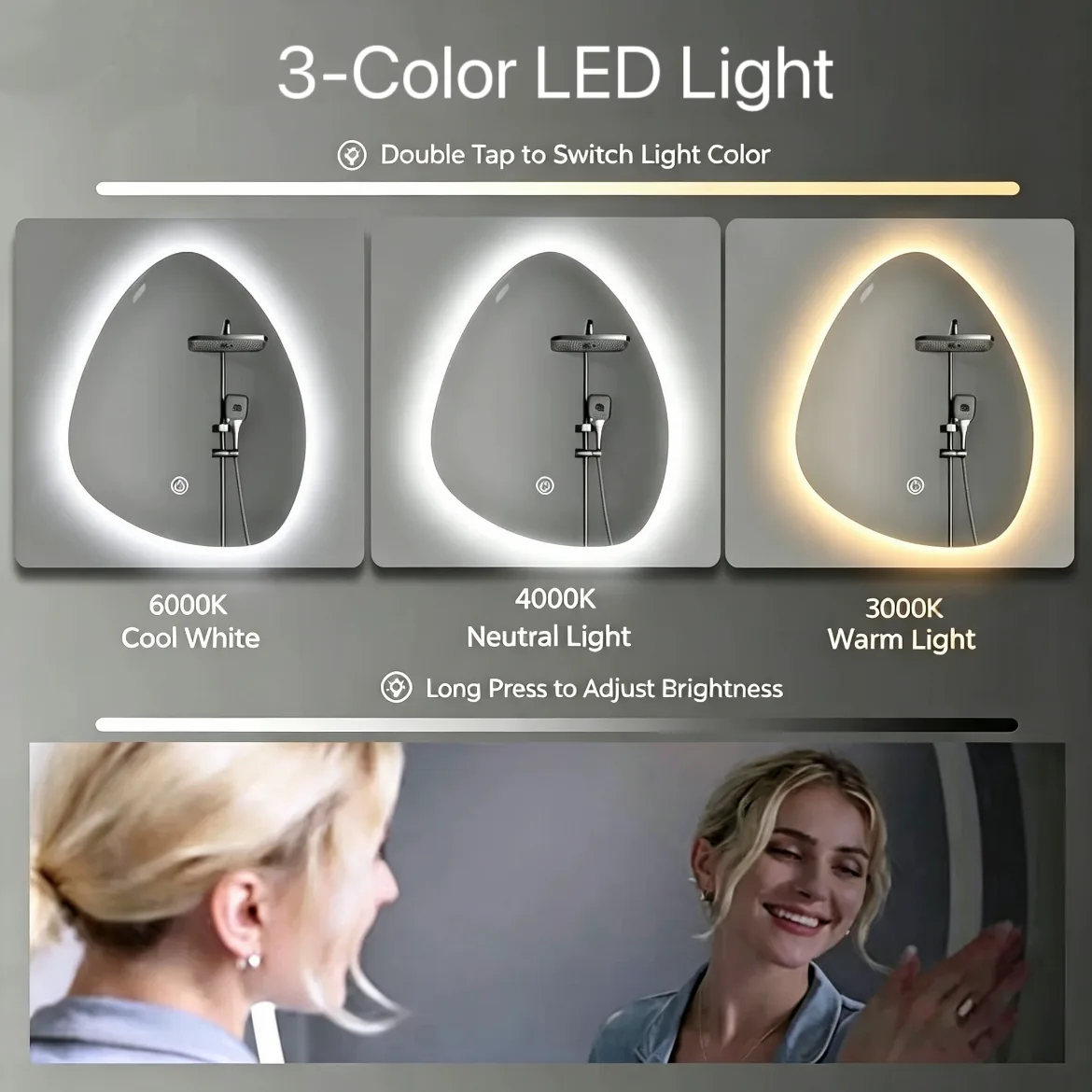 Shell LED Mirror — view 5