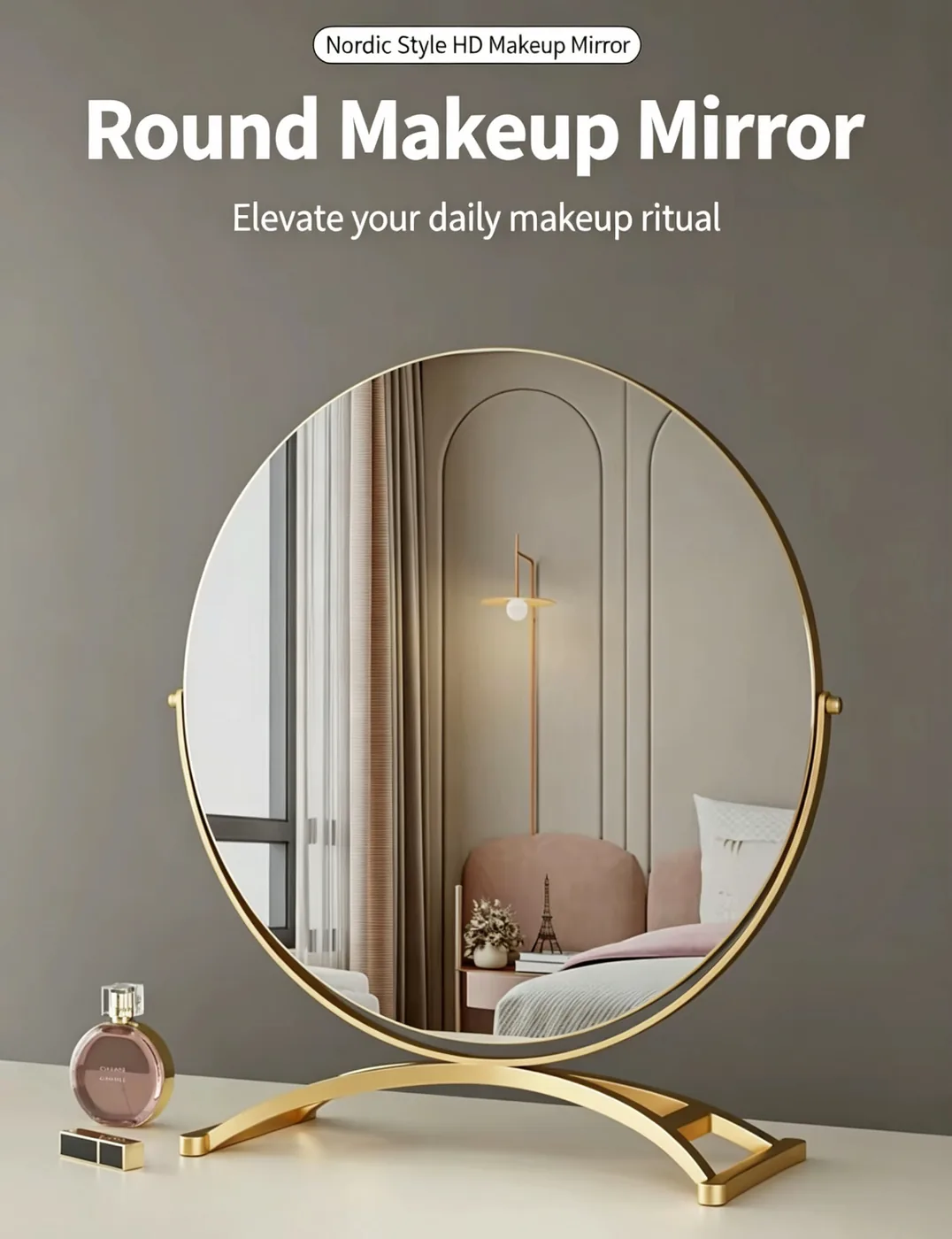 Tabletop Vanity Makeup Mirror — view 4